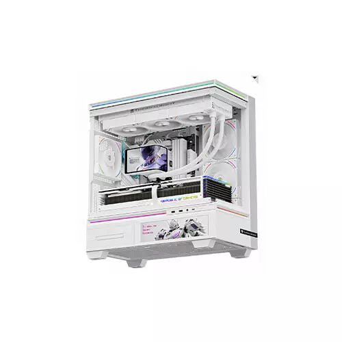 Thermalright Wonder Vision 360 Turbo ARGB CPU Cooler (White) - 1