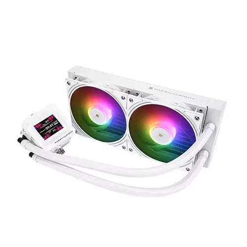 Thermalright Frozen Warframe 240 SE ARGB Liquid CPU Cooler (White) - 1
