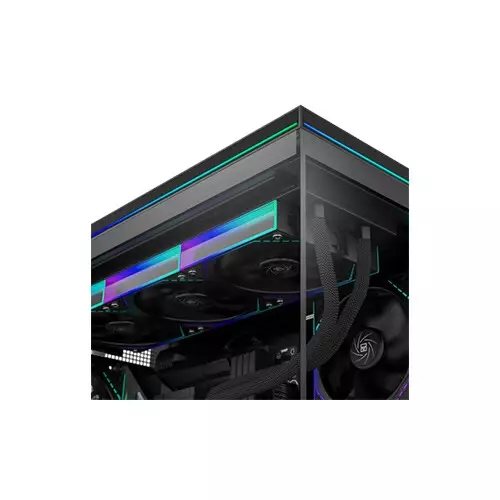 Thermalright TL-M10 Mid-Tower ATX  Case (Black) - 2