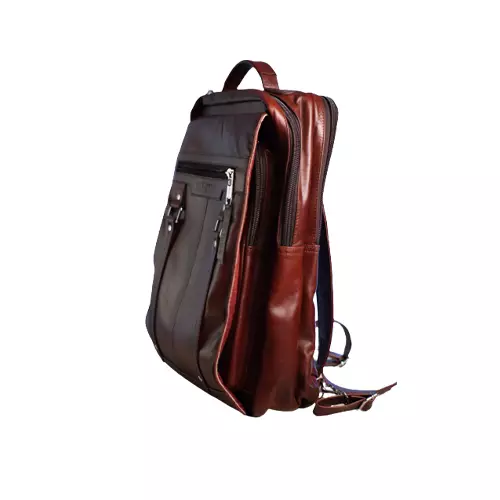 ELECTRON SMART LEATHER BUSINESS BACKPACK - 1