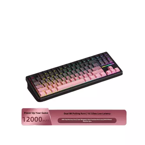 Xinmeng S87 Pro Dual HE Tri Mode Gasket Mechanical Keyboard Blackberry