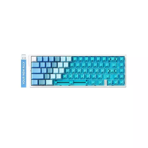 Xinmeng Beat68 RGB Wired Magnetic Switch Keyboard (Ice Blade Transparent)