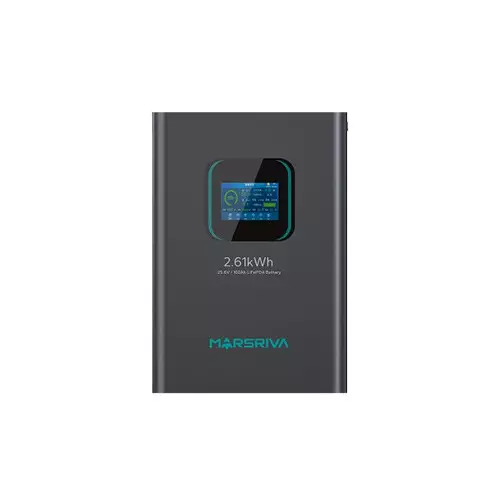 Marsriva MR-LFP24-100-WMD 25.6V / 102Ah LCD Display Energy Battery