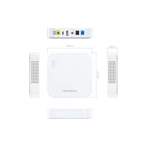 MARSRIVA KP4 Smart Mini DC UPS for Router - 1