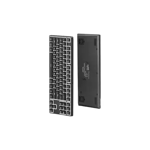 MONKA A87 TKL RGB HOTSWAPPABLE MECHANICAL KEYBOARD SEA SALT - 1