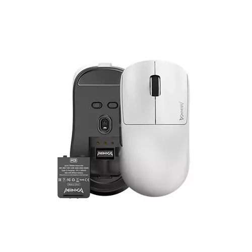MONKA M3 PAW3395 Wireless Gaming Mouse - 6