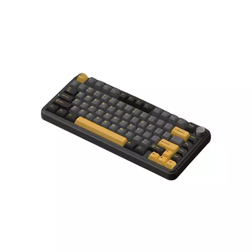 MONKA K75 Tri Mode Gasket Mechanical Keyboard (Starshine Orange) - 1