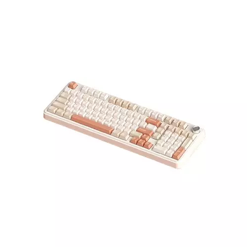 Monka K100 Tri Mode Wireless Hot-Swappable Mechanical Keyboard (Autumn) - 3