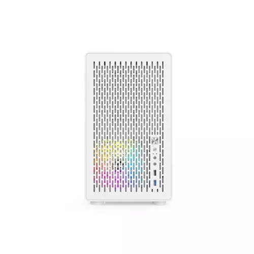 T-Wolf XPLENDER X5 BH ARGB M-ATX Portable Casing (White) - 1