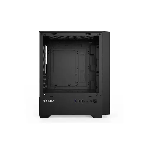 T-Wolf Phantom X4 RGB M-ATX Mid Tower Gaming Case With 200W PSU - 2