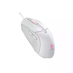 T-wolf G550 RGB 7200 DPI Gaming Mouse with Gengar Kuromi Sticker (White)