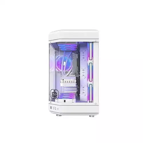 T-Wolf Infinity X10 ARGB ATX Mid Tower Gaming Casing - 1