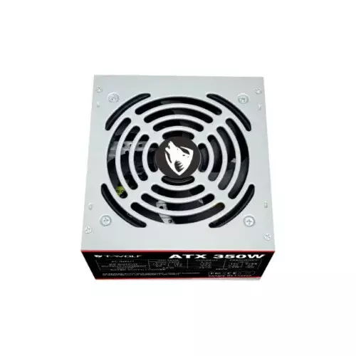 T-Wolf ATX 350W 230V Power Supply With Cable (Grey) - 2