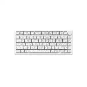 Zifriend RX75 Pro Tri-mode RGB Gaming Mechanical Keyboard - White