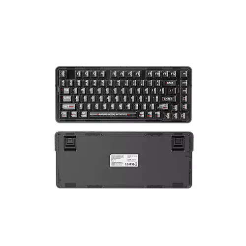 Zifriend ZT82 RGB Wired Gaming Mechanical Keyboard (Black) - 1