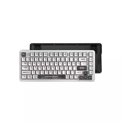 Zifriend ZT82 RGB Wired Gaming Mechanical Keyboard (White)