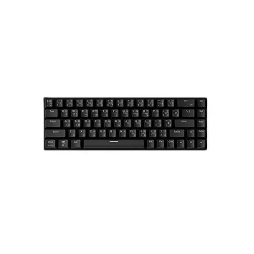 Zifriend TK68 RGB Wired Mechanical Keyboard - Black (Red Switch) - 2