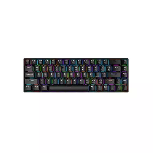 Zifriend TK68 RGB Wired Mechanical Keyboard - Black (Blue Switch) - 2