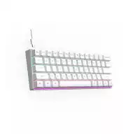 Zifriend H61K 60% RGB Wired Mechanical Keyboard (White)