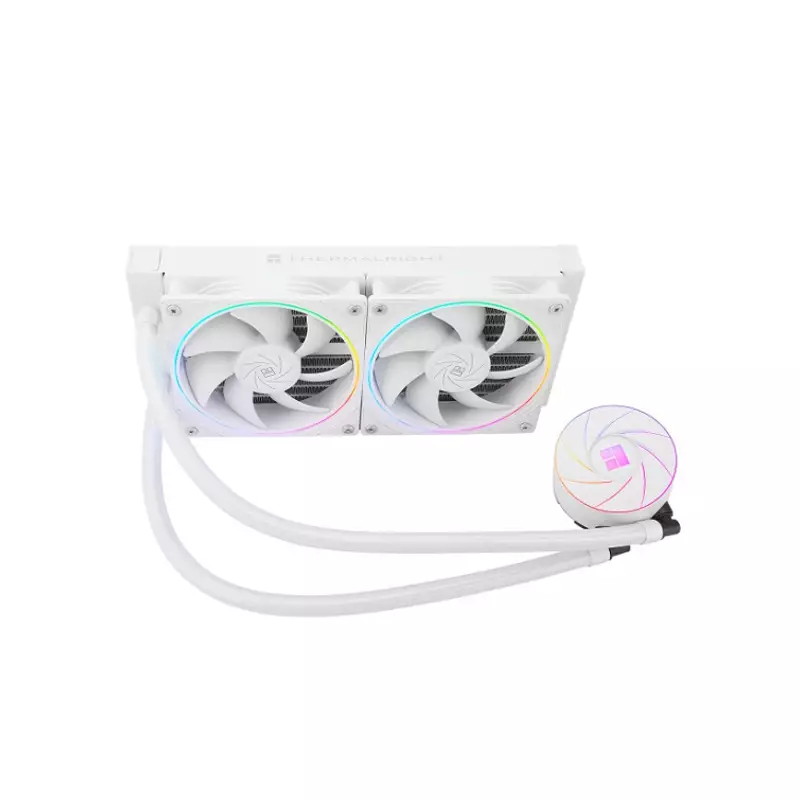 THERMALRIGHT AQUA ELITE 240 ARGB V2 ALL IN ONE WHITE CPU LIQUID COOLER - 1