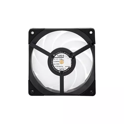 THERMALRIGHT TL-B12S X3 120MM CPU FAN BLACK ARGB CASING COOLER - 1