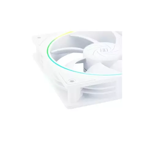 THERMALRIGHT TL-S12W X3 120MM ARGB PC WHITE COOLING CASE FAN (3 FANS PACK) - 1