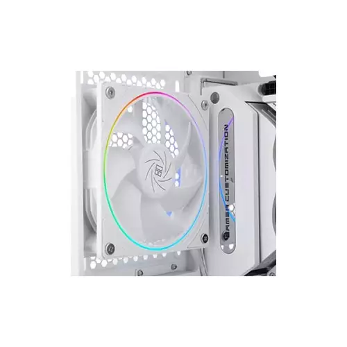 THERMALRIGHT TL-S12W X3 120MM ARGB PC WHITE COOLING CASE FAN (3 FANS PACK) - 2