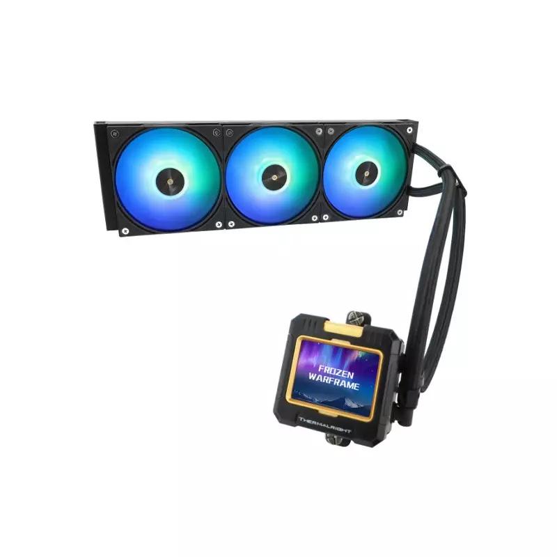 Thermalright Frozen Warframe 360 ARGB CPU Liquid Cooler Black - 2