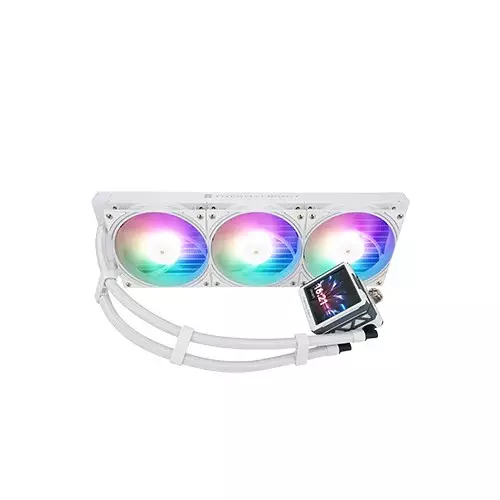 Thermalright Frozen Warframe 360 ULTRA ARGB CPU Cooler (White) - 1