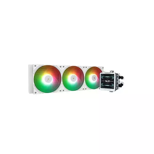 Thermalright Frozen Warframe 360 ULTRA ARGB CPU Cooler (White) - 2