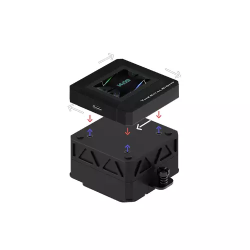 Thermalright Frozen Warframe 360 SE ARGB CPU Cooler BLACK - 3
