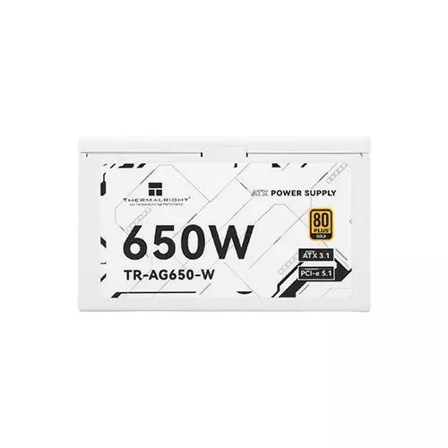 Thermalright AG650-W 650W 80 Plus Gold ATX 3.1 Fully Modular Power Supply - 3