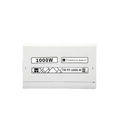 Thermalright TR-TP 1000-W 80 Plus Platinum Full Modular White Power Supply - 1