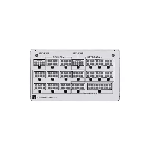 Thermalright TR-TP 1350-W 80 Plus Platinum Full Modular White Power Supply - 3