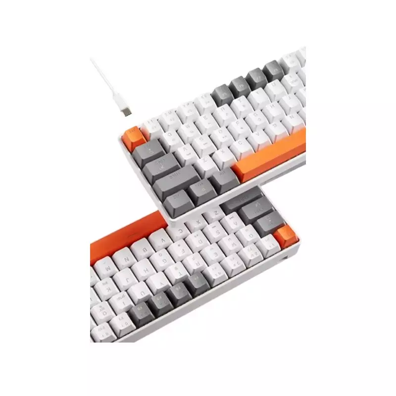 Ziyoulang Freewolf T8 Wired Mechanical Gaming Keyboard Red Switch (Honey Bee) - 1