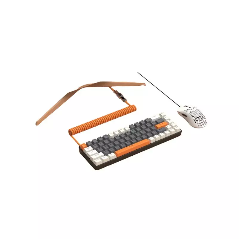 Ziyoulang Freewolf T8 Wired Mechanical Gaming Keyboard Red Switch (Honey Bee) - 2