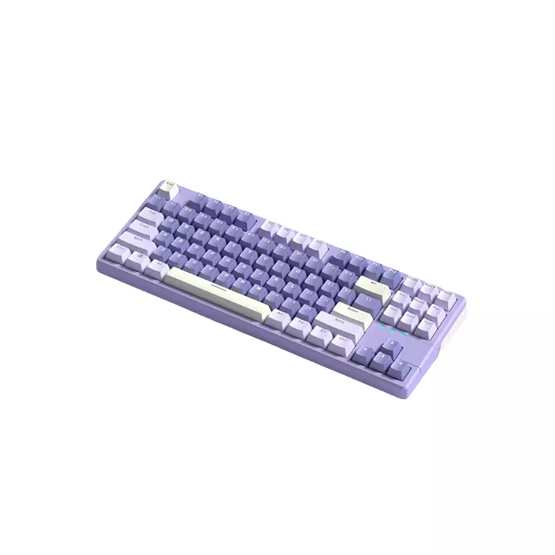 XINMENG X87 WIRED GASKET MECHANICAL KEYBOARD (OUTEMU WHITE) - 1