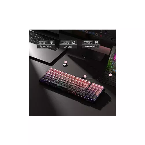 MageGee LIGHT100 Tri-Mode Mechanical Keyboard - 1