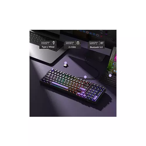 MageGee LIGHT100 Tri-Mode Mechanical Keyboard - 1
