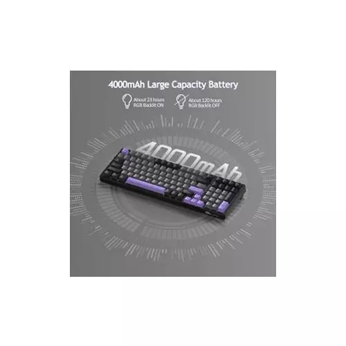 MageGee LIGHT100 Tri-Mode Mechanical Keyboard - 4