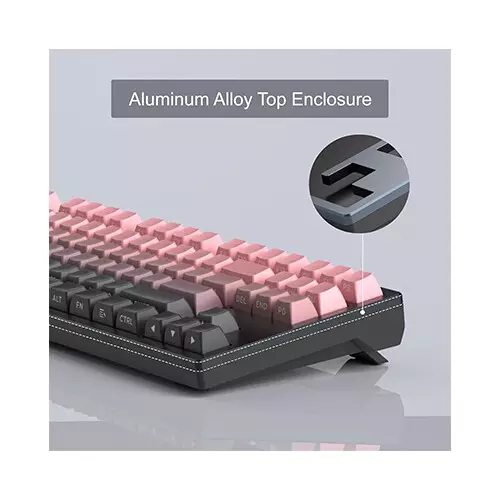 MageGee Captain87 Magnetic Switch Wired Mechanical keyboard (Scarlet Dusk) - 3