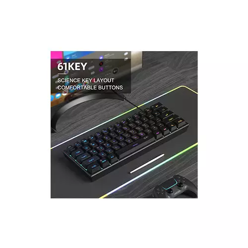 MageGee TS91 Wired RGB membrane keyboard - 2