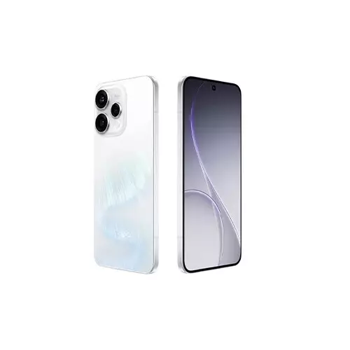 Oppo Reno15 5G 12GB RAM 256GB ROM AMOLED 6.59 inches Smartphone (Aurora White) - 1