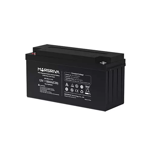 Marsriva MR-PBL12-150 12V 150Ah Sealed Lead-Acid UPS Battery - 2