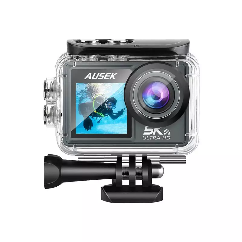 AUSEK AT-M40R 5K WATERPROOF ACTION CAMERA - 2