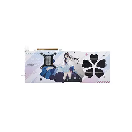Yeston Sakura Radeon RX 9070 XT 16G GDDR6 Graphics Card - 2