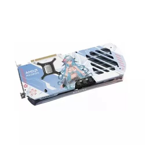 Yeston Sakura Atlantis Radeon RX 9070 XT 16G GDDR6 Graphics Card - 0