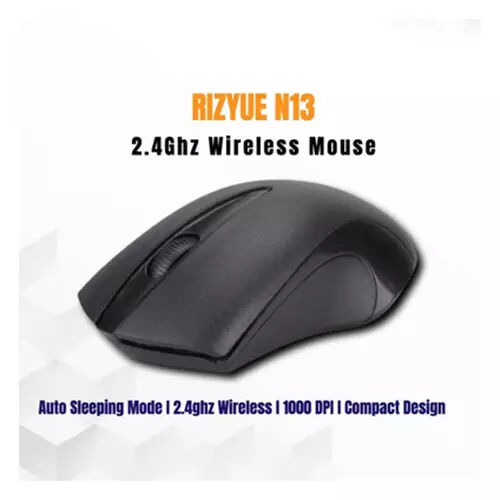 RIZYUE M13 1000 DPI Wireless Mouse - 2
