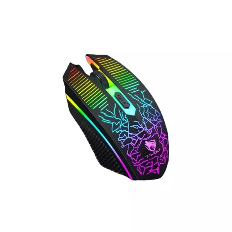 T-WOLF TF400 GAMING KEYBOARD MOUSE HEADSET MOUSE PAD 4 IN 1 COMBO - 2