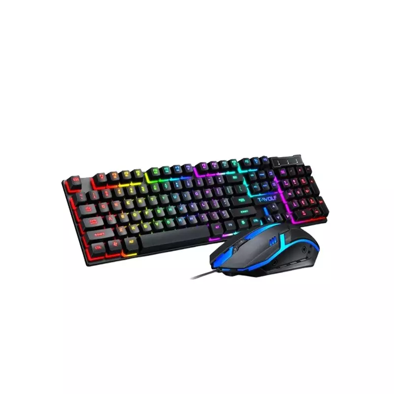 T-WOLF TF200 WIRED USB GAMING KEYBOARD MOUSE COMBO - 4